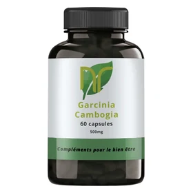 Boîte de Garcinia Cambogia NutriForce dosée à 1 000 mg par jour en deux gélules